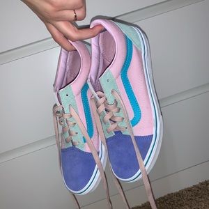 Multicolored Vans